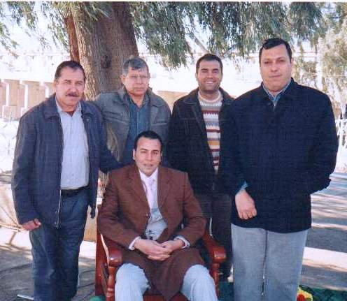 مع أصدقاء العمل في قناة الحرة عراق